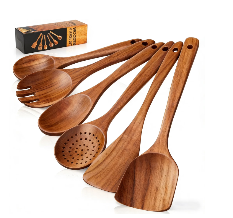 GPED Wooden Spoons for Cooking